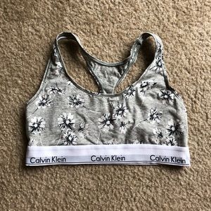 Calvin Klein Floral Bra